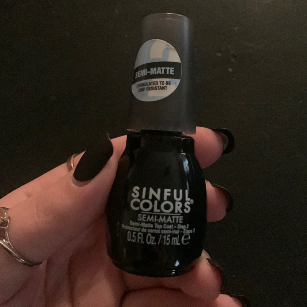 Semi matte coat